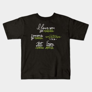 Matcha Kids T-Shirt